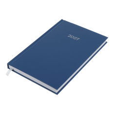 Щоденник датований Buromax Simple 2027р A5 з бумвінілу 320 сторінок синій BM.21166-02. Фото 3