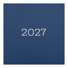 Щоденник датований Buromax Simple 2027р A5 з бумвінілу 320 сторінок синій BM.21166-02. Фото 4