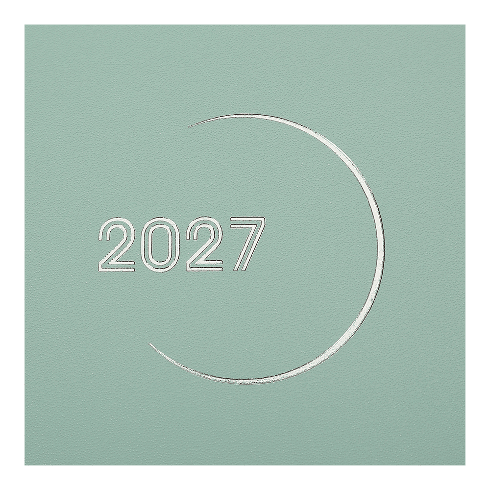 Щоденник датований Buromax Madam 2027р A5 з бумвінілу 320 сторінок бірюзовий BM.21170-06. Фото 4