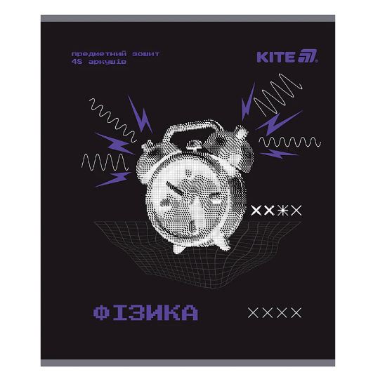 Зошит шкільний Kite Techno предметний, 48 аркушів, набір 10 шт K25-240-1-9