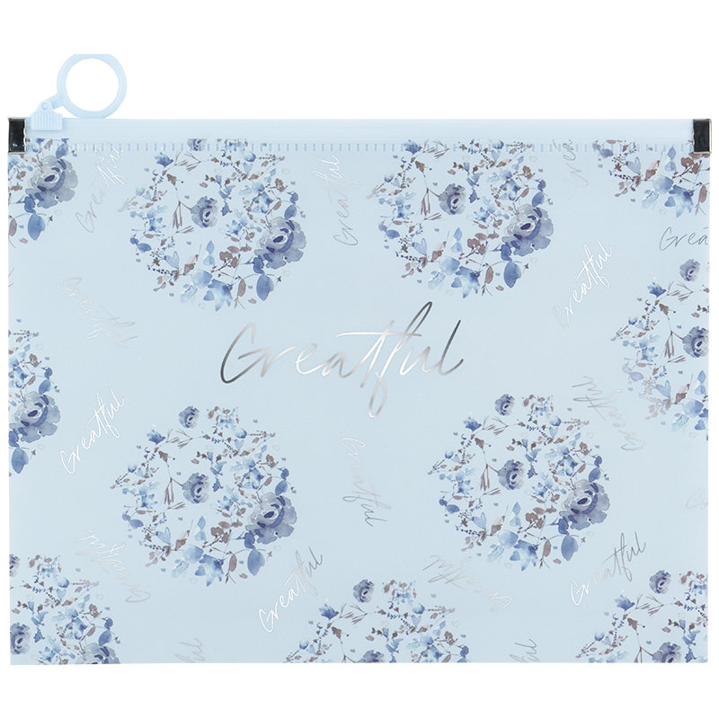 Папка на блискавці zip-lock Axent Flower Symphony-2 1498-45-A, А5+
