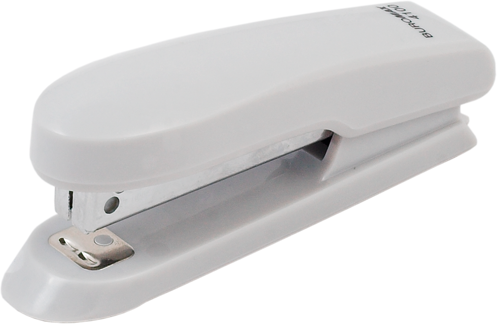 Степлер Buromax BM.4100-09 пластиковий №10 сірий