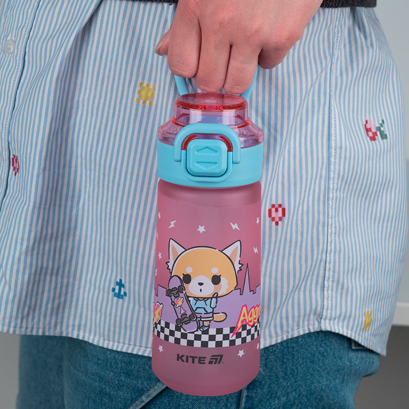 Пляшечка для води Kite Aggretsuko AR25-1213, 560 мл, рожева. Фото 6