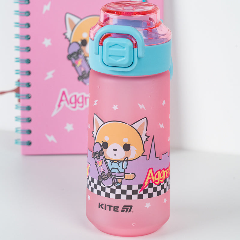 Пляшечка для води Kite Aggretsuko AR25-1213, 560 мл, рожева. Фото 7