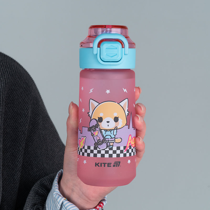 Пляшечка для води Kite Aggretsuko AR25-1213, 560 мл, рожева. Фото 4