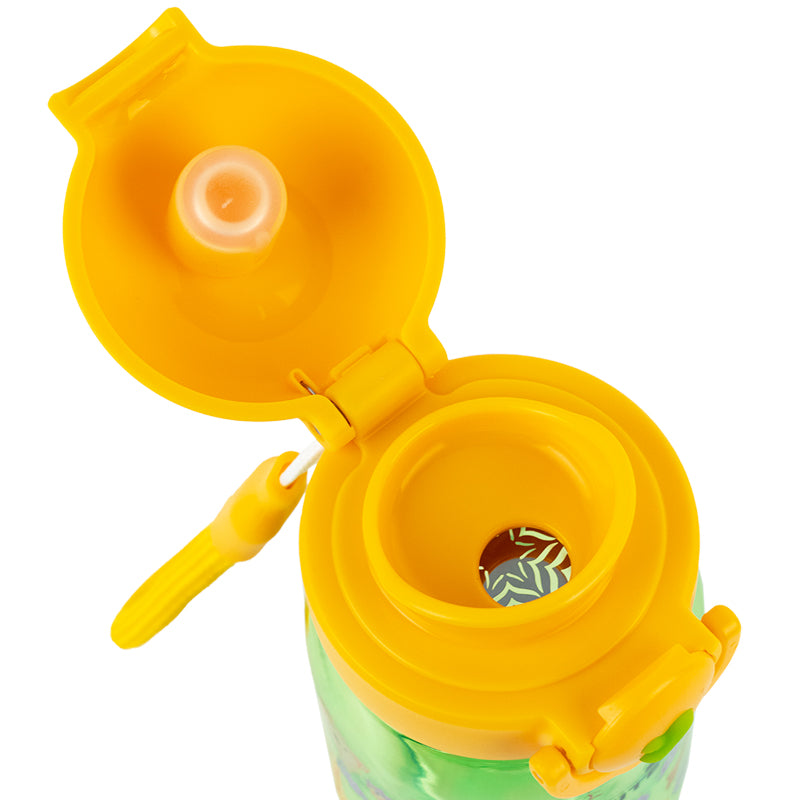 Пляшечка для води Kite K25-1235-3, Zoo, 360 мл, зелена. Фото 2