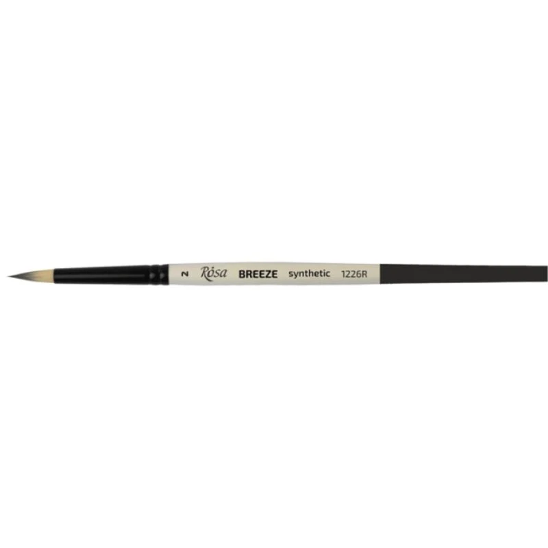 Пензель ROSA BREEZE 1226R синтетика кругла №2 1226R02
