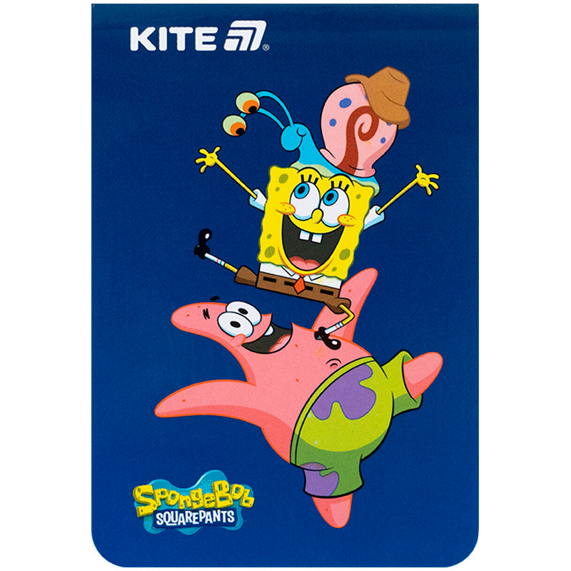 Блокнот Kite Sponge Bob SB25-224, 48 аркушів, клітинка