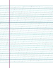 Книга Каліграфічний зошит-шаблон. Збільшений розмір графічної сітки. Фото 4