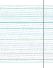 Книга Каліграфічний зошит-шаблон. Збільшений розмір графічної сітки. Фото 5