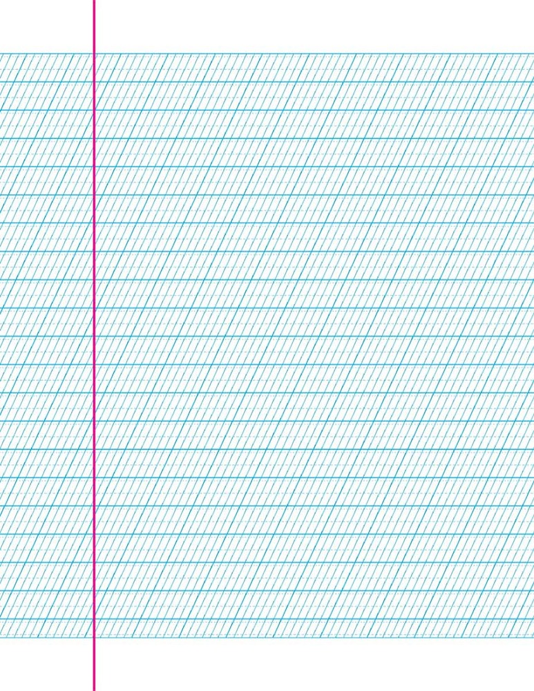 Книга Каліграфічний зошит-шаблон. Адаптація руки до письма у стандартному зошиті в лінію. Зелений. Фото 2