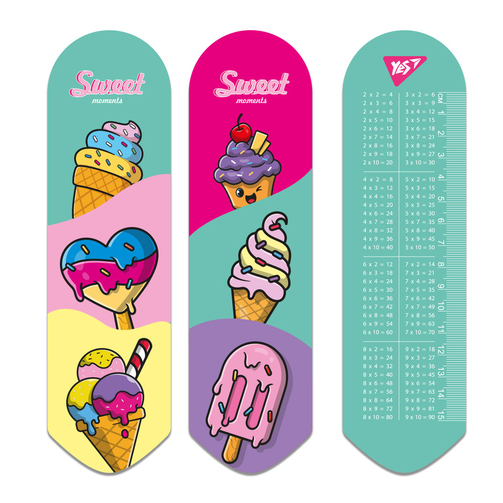 Закладка 2D Yes Sweet Cream 708148