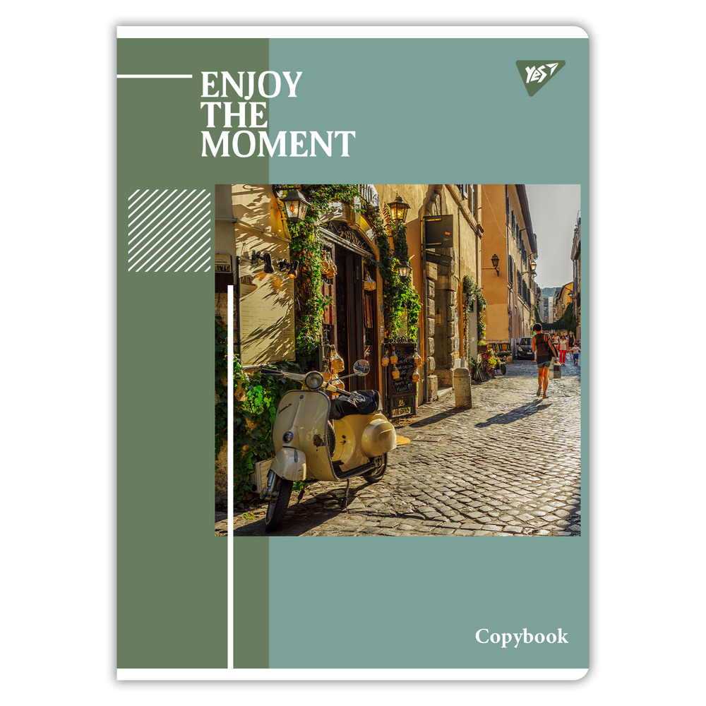 Зошит для записів YES А4 48 аркушів клітинка Enjoy the moment 682001. Фото 3