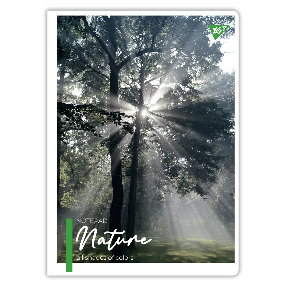 Зошит для записів Yes А4 80 аркушів клітинка Nature 682003. Фото 4