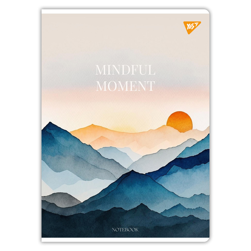 Зошит для записів Yes А4 96 аркушів клітинка Mindful moment 682007. Фото 4