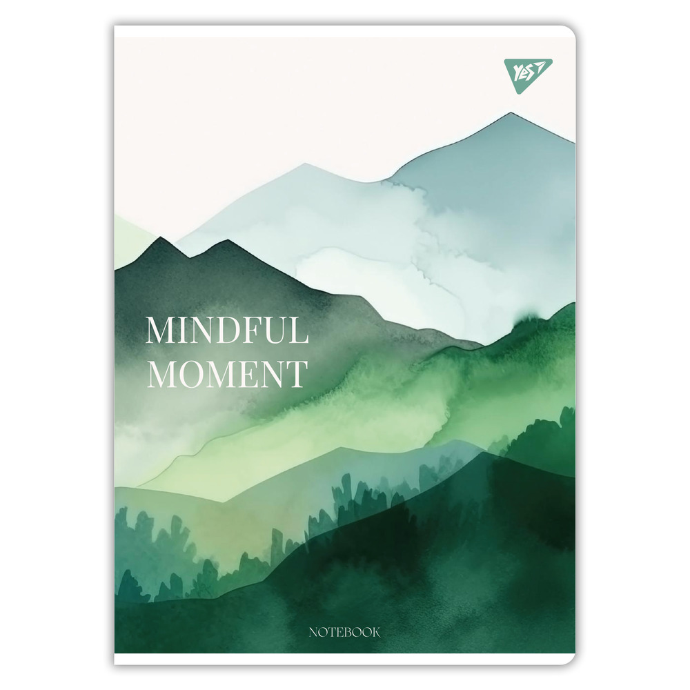 Зошит для записів Yes А4 96 аркушів клітинка Mindful moment 682007. Фото 2