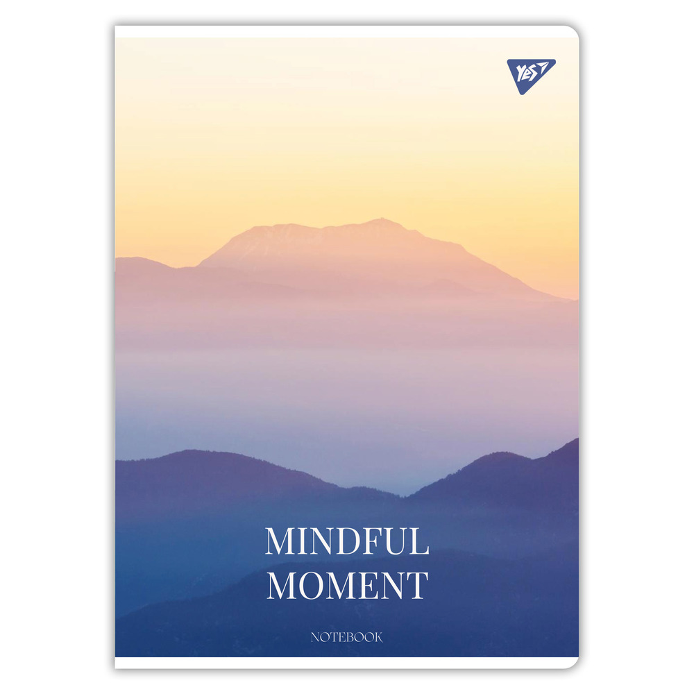Зошит для записів Yes А4 96 аркушів клітинка Mindful moment 682007. Фото 3