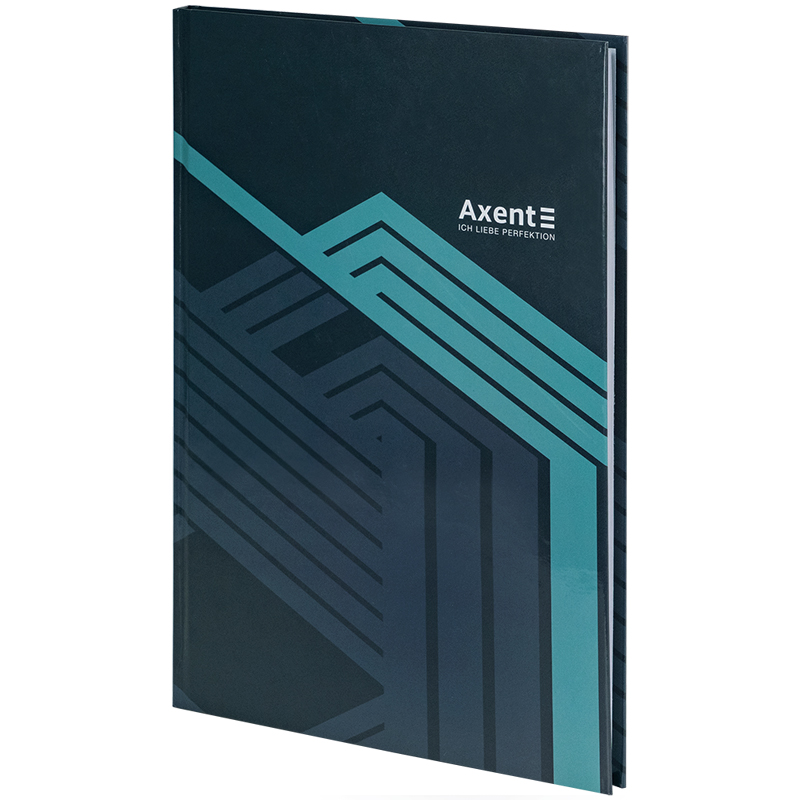 Книга записна Axent Lines А4, 96 аркушів, клітинка, сіра 8422-580-A. Фото 2