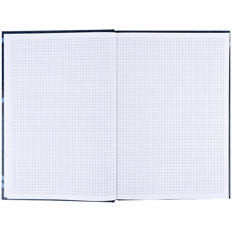 Книга записна Axent Lines А4, 96 аркушів, клітинка, синя 8422-581-A. Фото 4