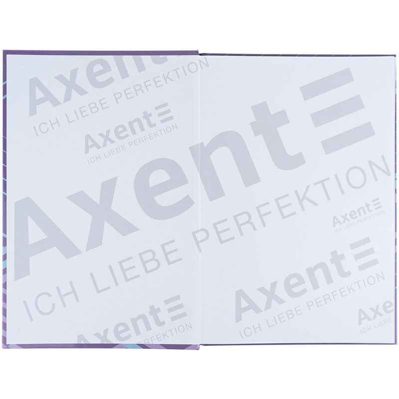 Книга записна Axent Lines А4, 96 аркушів, клітинка, бузкова 8422-583-A. Фото 3