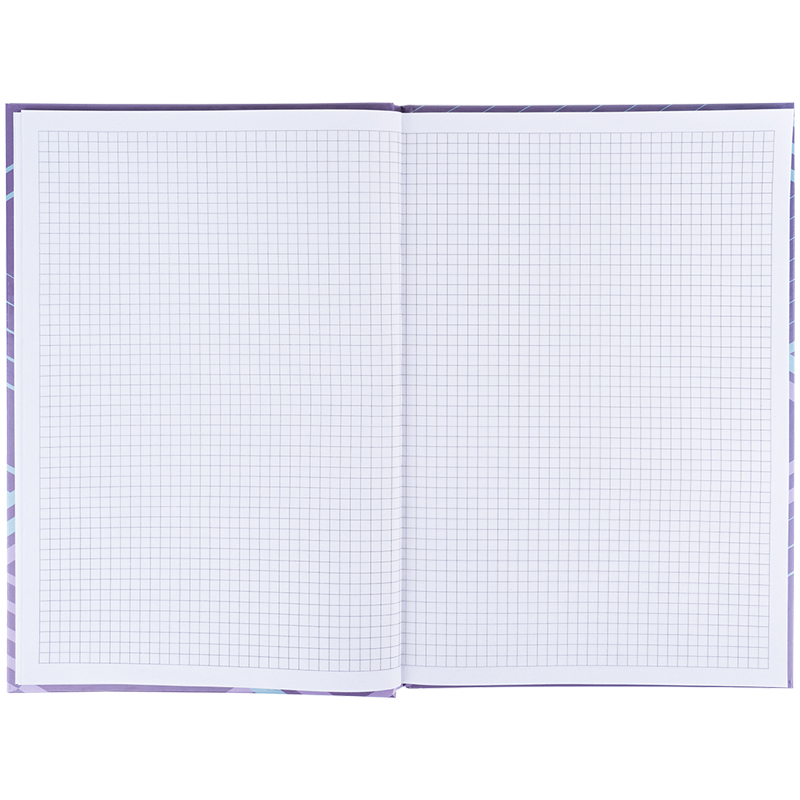 Книга записна Axent Lines А4, 96 аркушів, клітинка, бузкова 8422-583-A. Фото 4