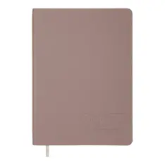 Щоденник датований 2027 Buromax Light Morandi А5 зі штучної шкіри 336 сторінок какао BM.21158-40
