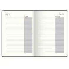 Щоденник датований 2027 Buromax Light Morandi А5 зі штучної шкіри 336 сторінок молочний BM.21158-37. Фото 13