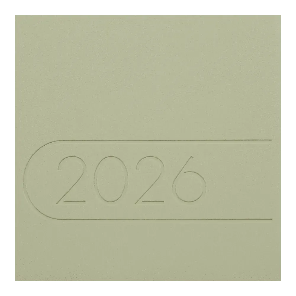 Щоденник датований 2026 Buromax Light Morandi зі штучної шкіри А5 336 сторінок оливковий BM.21158-36. Фото 3