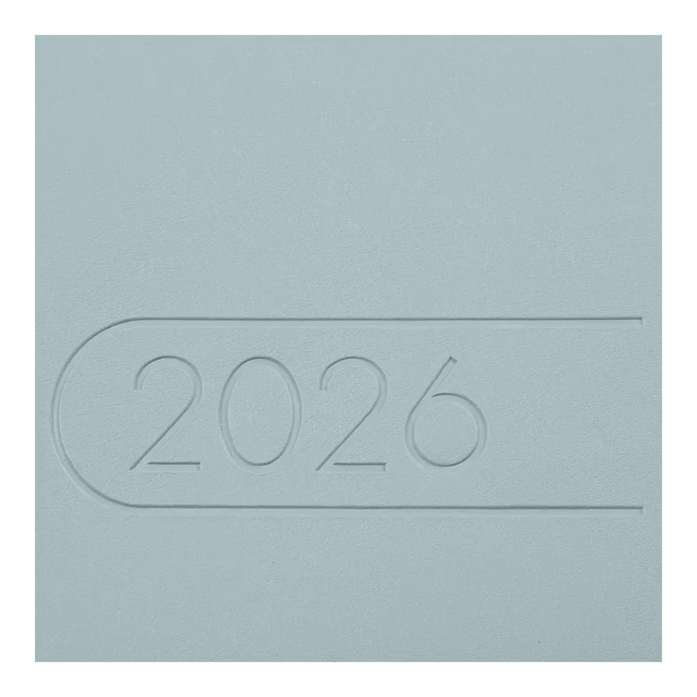 Щоденник датований 2026 Buromax Light Morandi зі штучної шкіри А5 336 сторінок світло-синій BM.21158-30. Фото 3