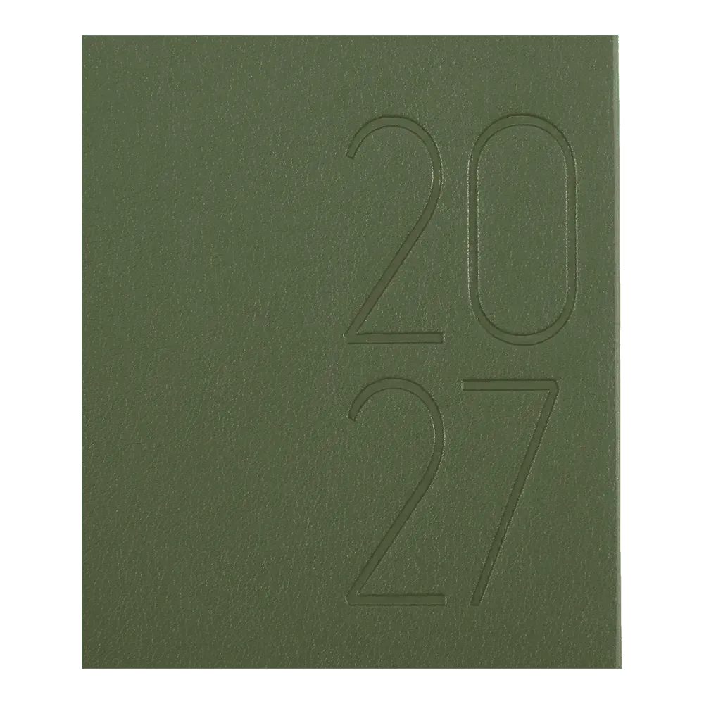 Щоденник датований 2027 Buromax Morandi Style А5 зі штучної шкіри 336 сторінок зелений BM.21135-04. Фото 5