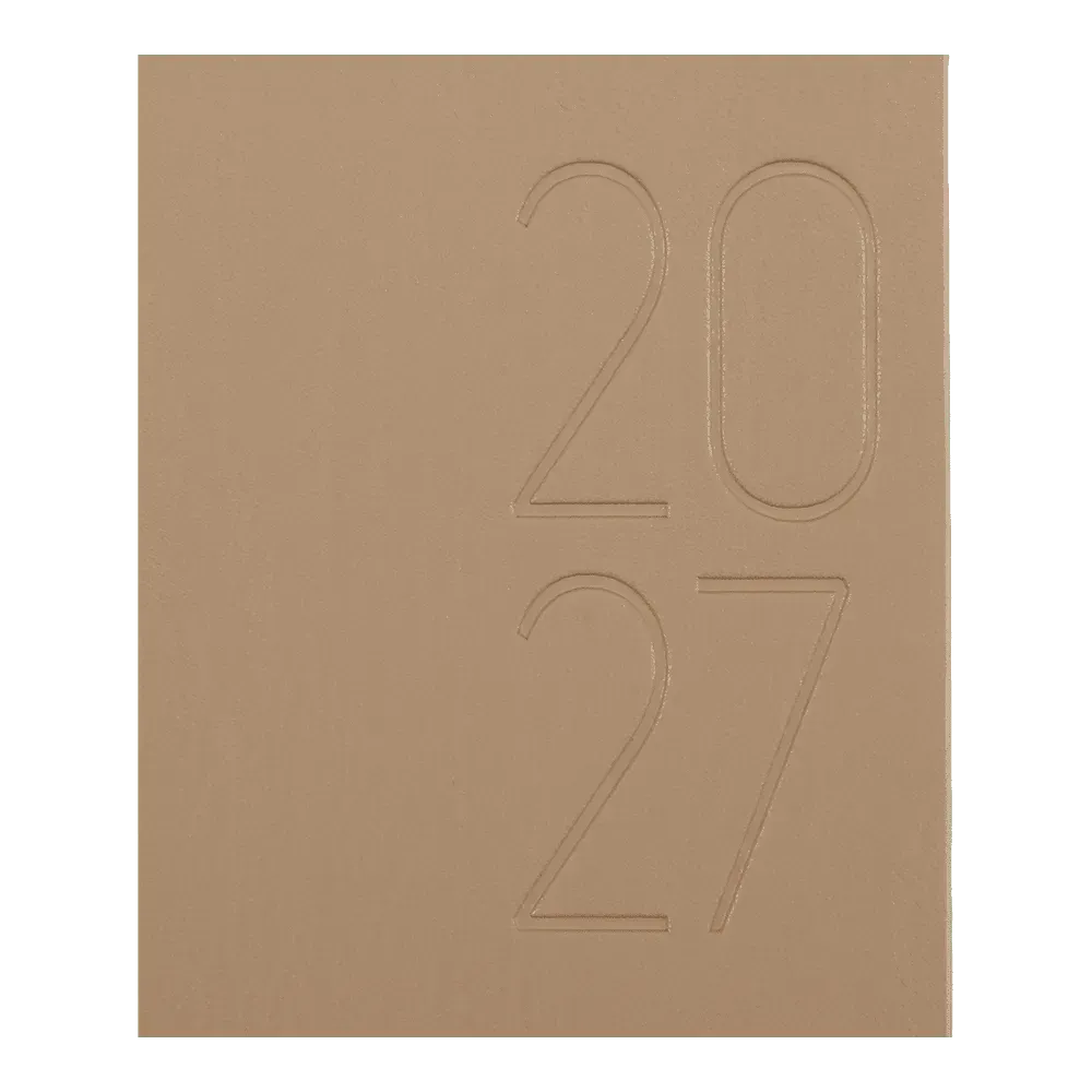Щоденник датований 2027 Buromax Morandi Style А5 зі штучної шкіри 336 сторінок пісочний BM.21135-22. Фото 5