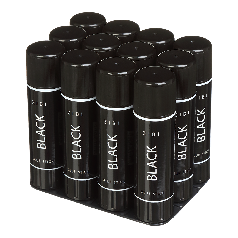 Клей-олівець ZiBi Black 22г PVP ZB.6308. Фото 4