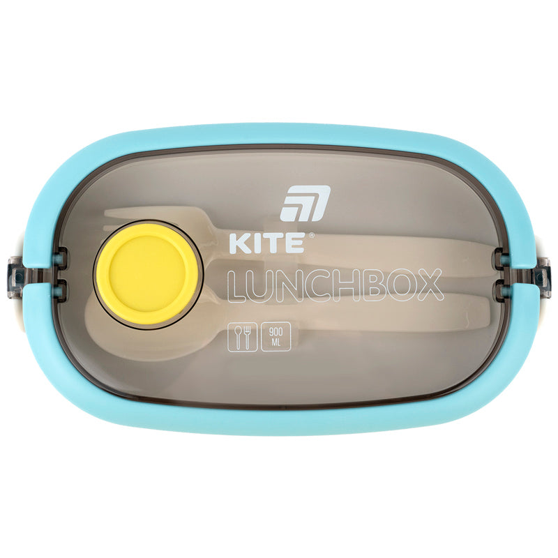 Ланчбокс Kite K25-1180-2, 900 мл, синій. Фото 7