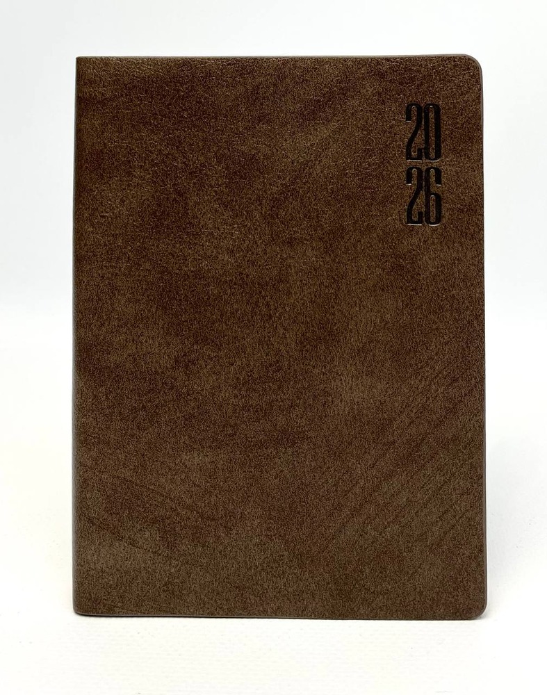 Щоденник датований Bourgeois ф. А6,  шкірозамінник, 320 стор.. Фото 4