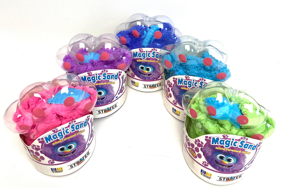 Кінетичний пісок Magic sand Strateg 0,250 кг 39407