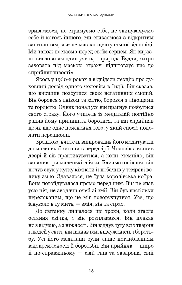 Книга Коли життя стає руїнами. Дієві поради для важких часів - Пема Чодрон. Фото 10