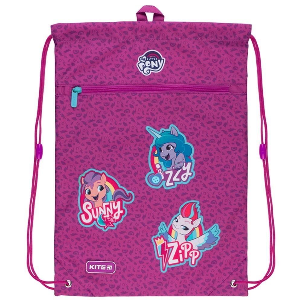 Шкільний набір Kite My Little Pony Рюкзак + Пенал + Сумка для взуття SET_LP22 - 773S. Фото 10