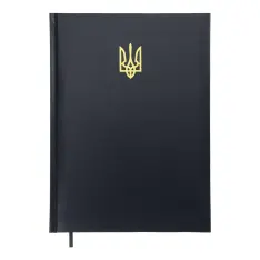 Щоденник датований 2027 Buromax Powerful з бумвінілу А4 336 сторінок темно-синій BM.2749-03