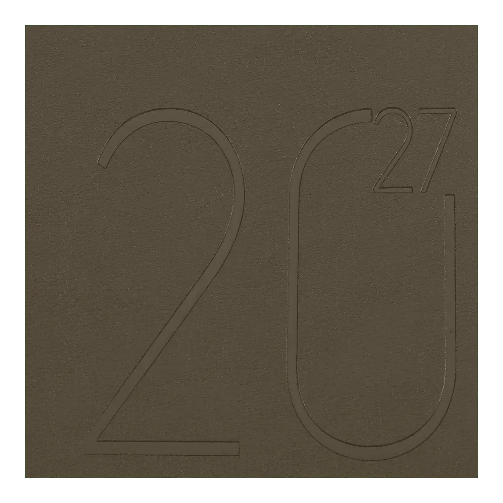 Щоденник датований 2027 Buromax Dark Morandi А5 зі штучної шкіри 336 сторінок зелений BM.21157-04. Фото 4