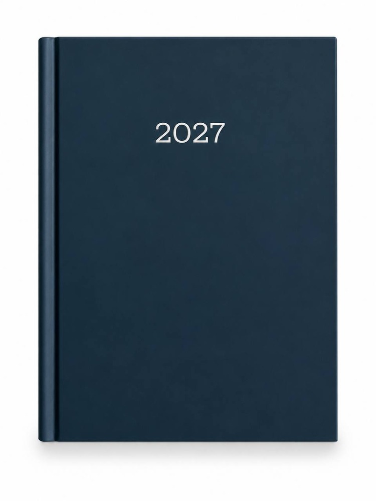 Щоденник датований 2027 поліграфічний Buromax Monochrome A5 336 сторінок чорний BM.2160-01