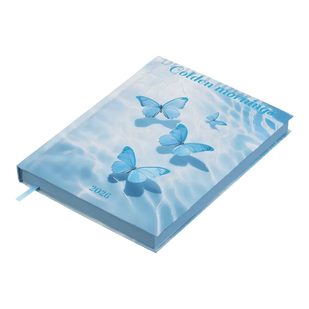 Щоденник датований поліграфічний Buromax Only A5 336 сторінок блакитний BM.2183-14. Фото 2