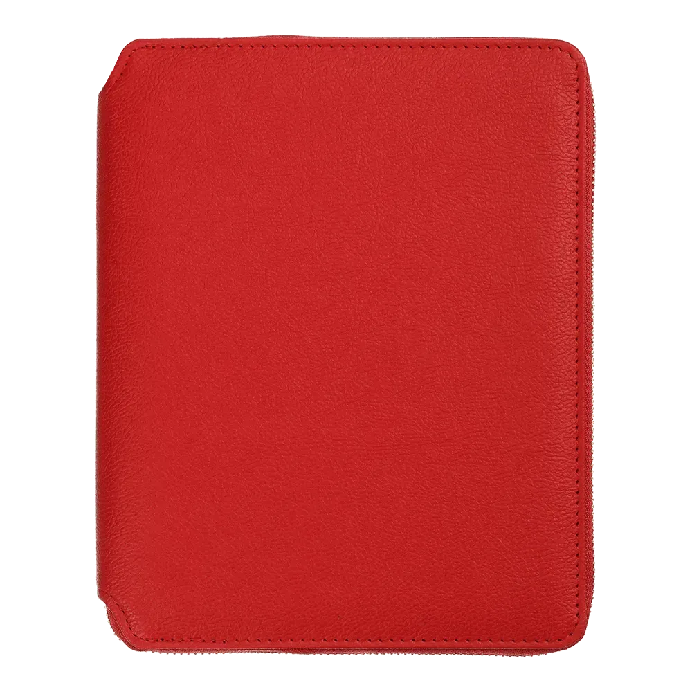 Щоденник датований Buromax Primavera зі штучної шкіри А5 336 сторінок червоний BM.2120-05
