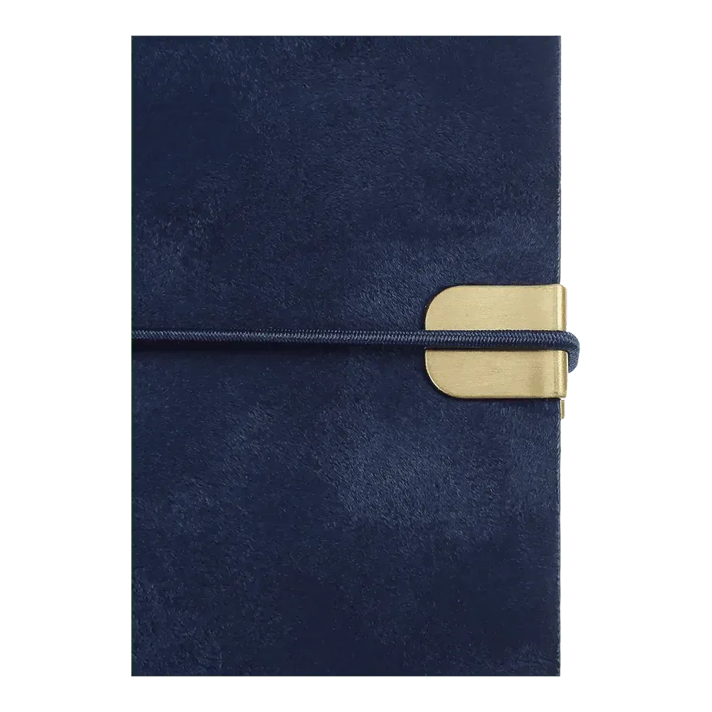 Щоденник датований Buromax Velour зі штучної шкіри А5 336 сторінок синій BM.2134-02. Фото 5