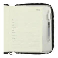 Щоденник датований 2027 Buromax Primavera зі штучної шкіри А5 336 сторінок чорний BM.2120-01. Фото 6