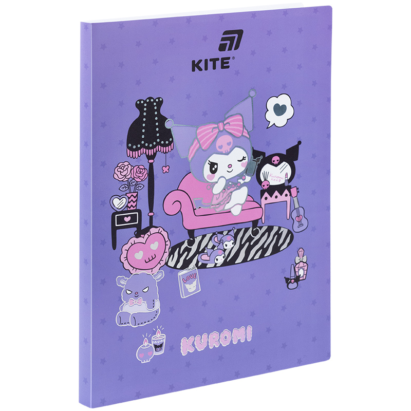 Дисплей-книга Kite Kuromi HK25-249-1, 20 файлів, A4. Фото 2
