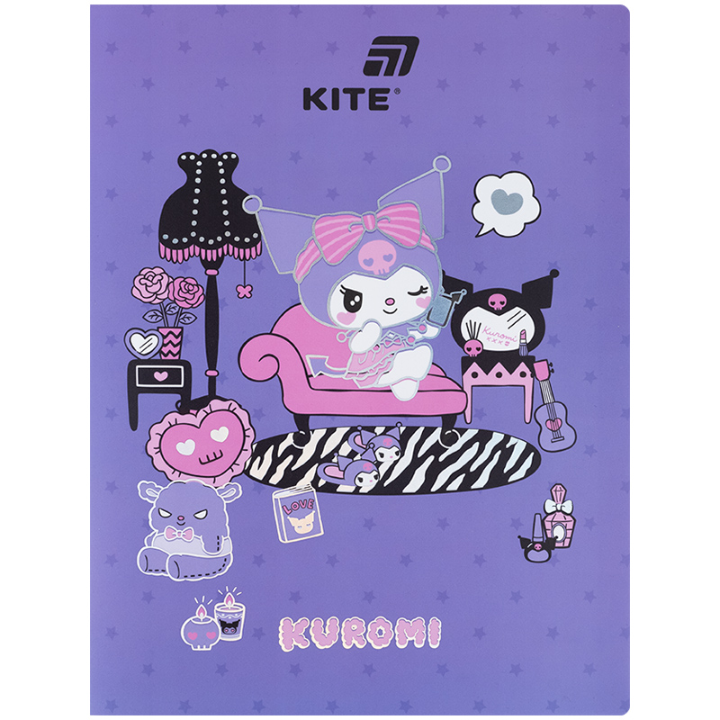 Дисплей-книга Kite Kuromi HK25-249-1, 20 файлів, A4