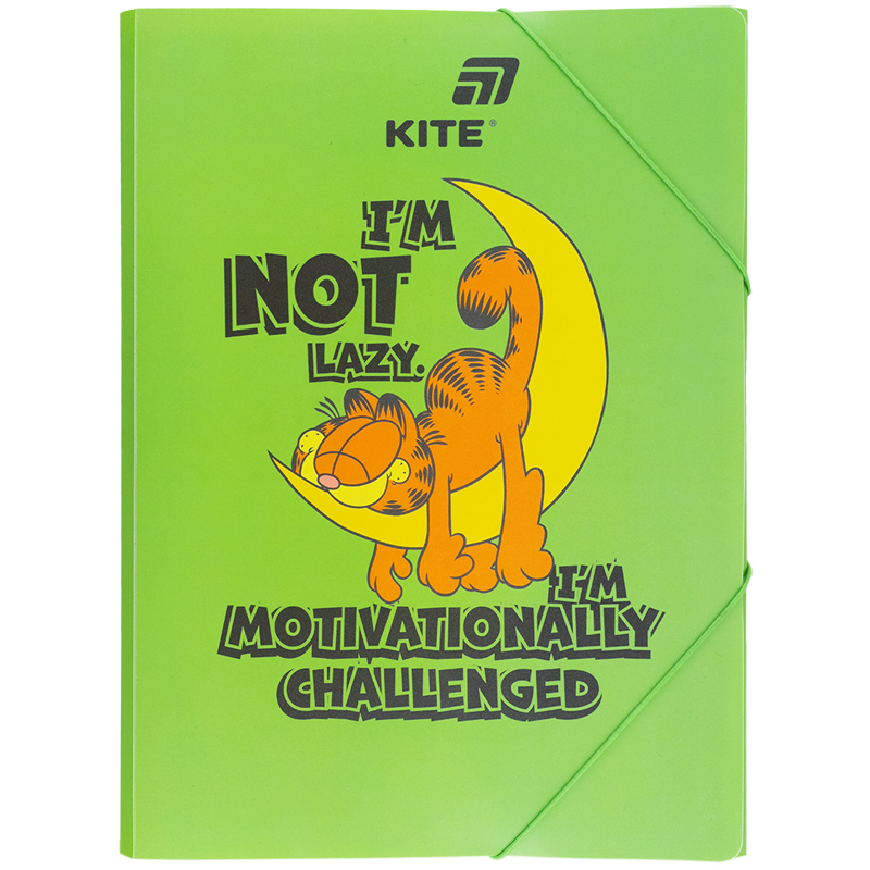 Папка на гумці Kite Garfield GF25-247, A4