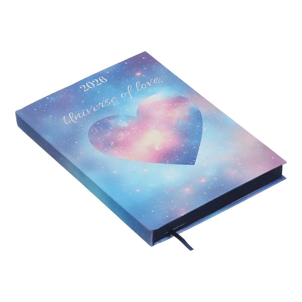 Щоденник датований поліграфічний Buromax Romantic A5 336 сторінок бірюзовий BM.2170-06. Фото 3