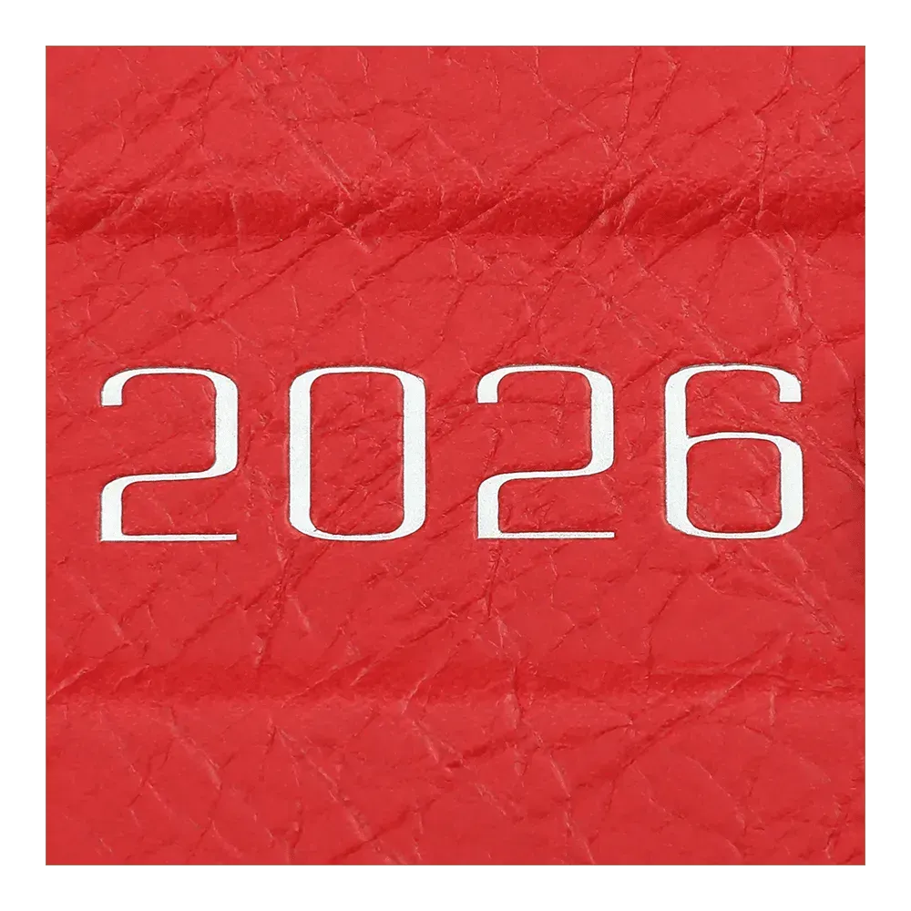 Щоденник датований 2026 Buromax Belle зі штучної шкіри А6 336 сторінок червоний BM.2577-05. Фото 4