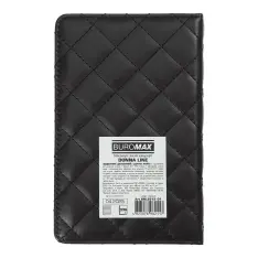 Щоденник датований 2027 Buromax Donna Line зі штучної шкіри А6 336 сторінок чорний BM.2513-01. Фото 3
